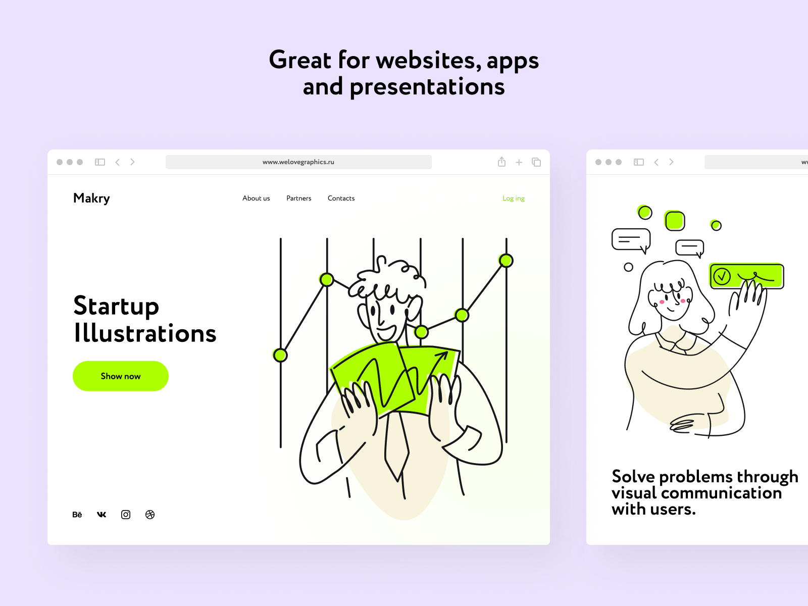 Makry Startup Illustrations