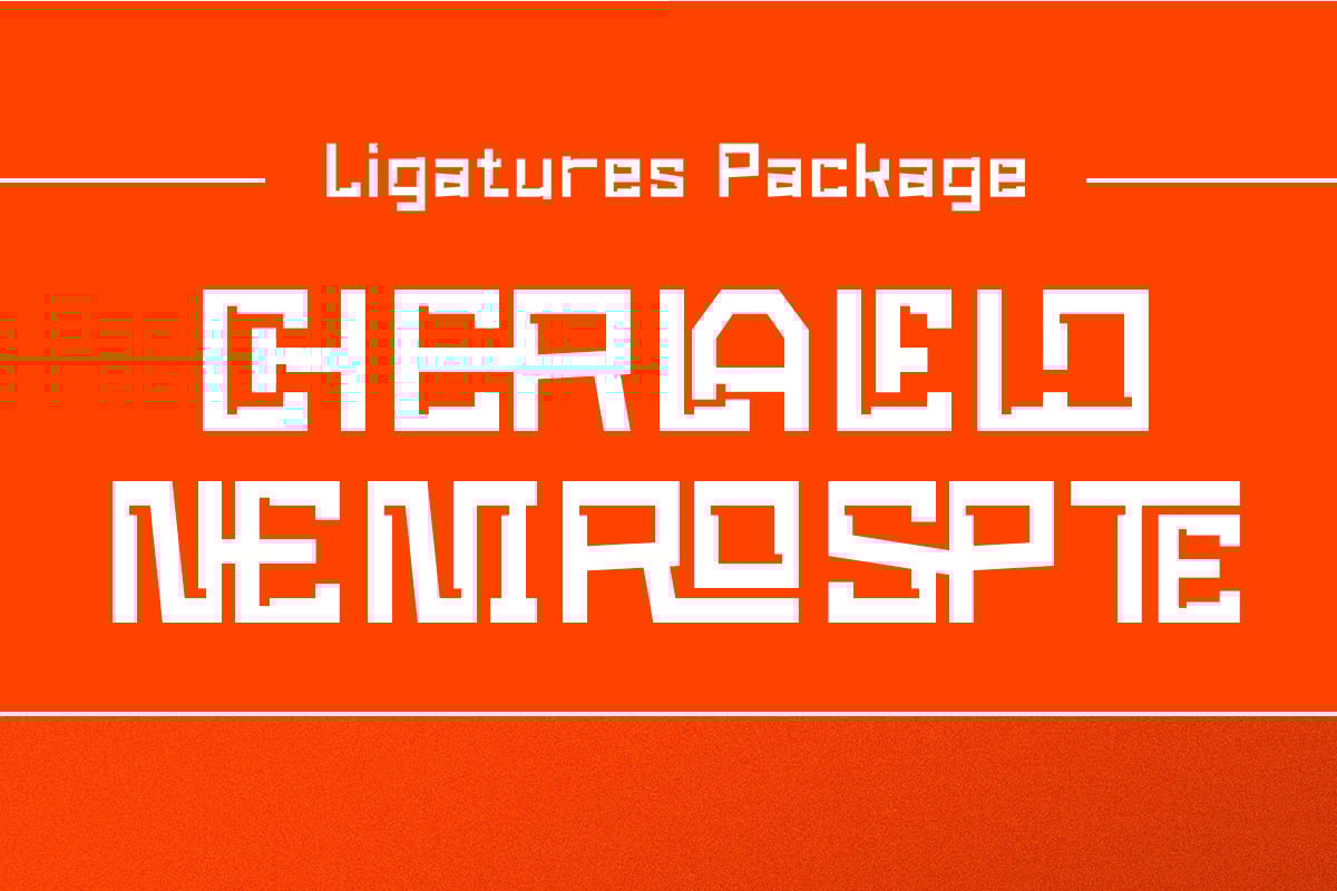 Newro Space - Modern Futuristic Display Font