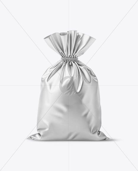 Metallic Sack Mockup