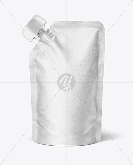 Kraft Paper Doy Pack Mockup