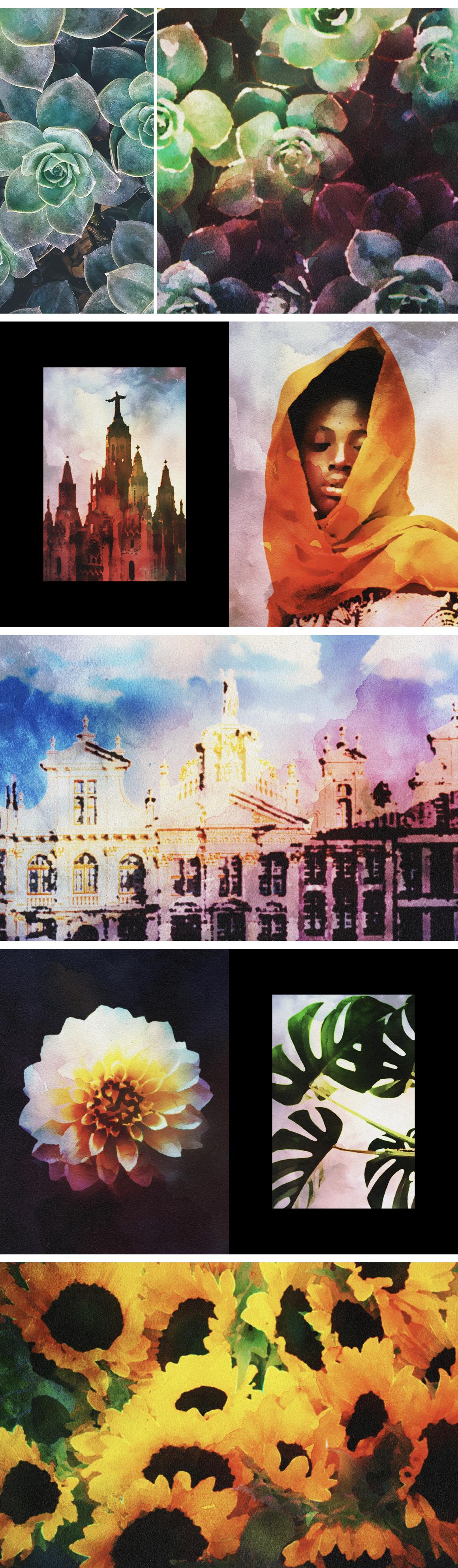 Watercolor Style Photo Effect