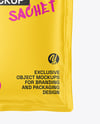 Matte Sachet Mockup