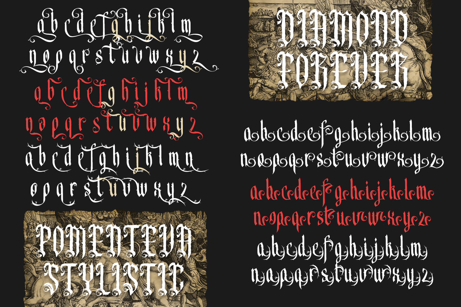 Pomenteva - Blackletter Font