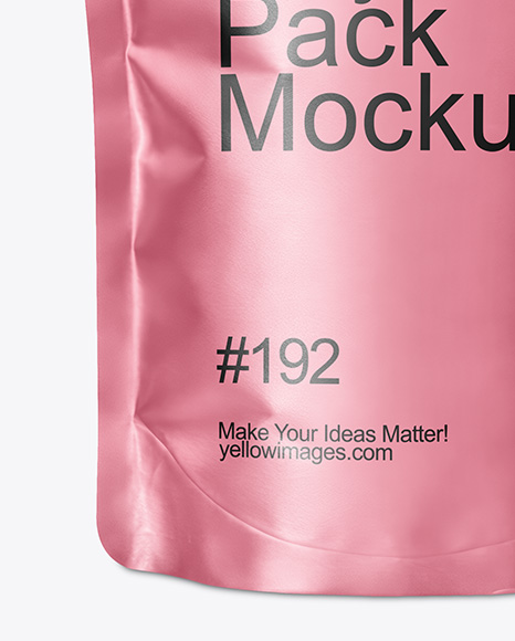 Matte Doy Pack Mockup