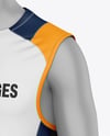 Training Sleeveless Kit Mockup - Half Side View