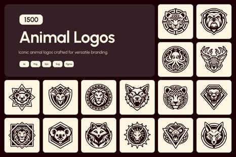 Animal Logo Bundle - Creative Store