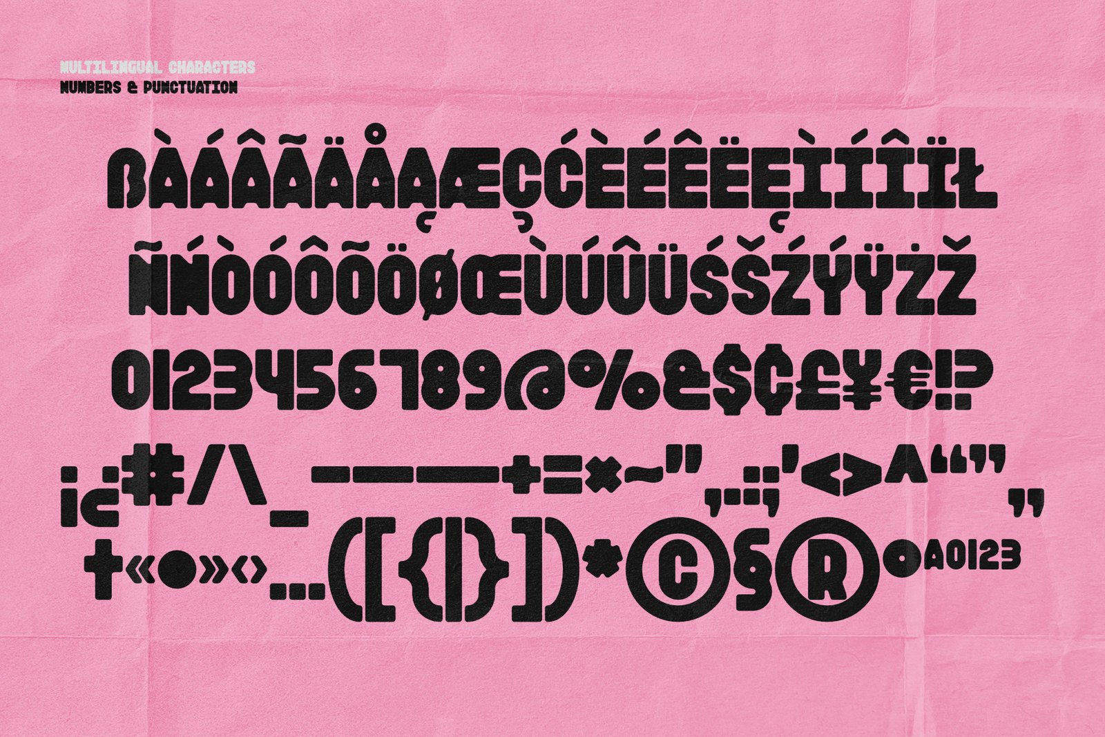 Inky Ripples - Creative Font