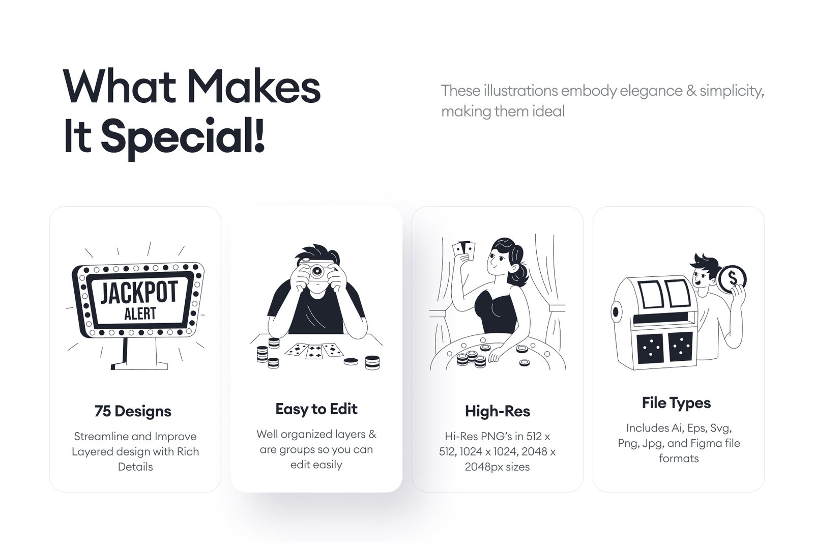 Gambling Cheater Drawing Illustrations