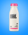 Square Glossy Bottle Mockup