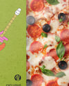 Kraft Paper Pizza Box Mockup