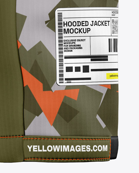 Hooded Jacket Mockup