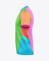 Round Collar Soccer Jersey Mockup