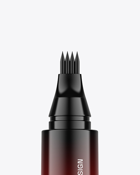 Glossy Eyebrow Pencil Mockup