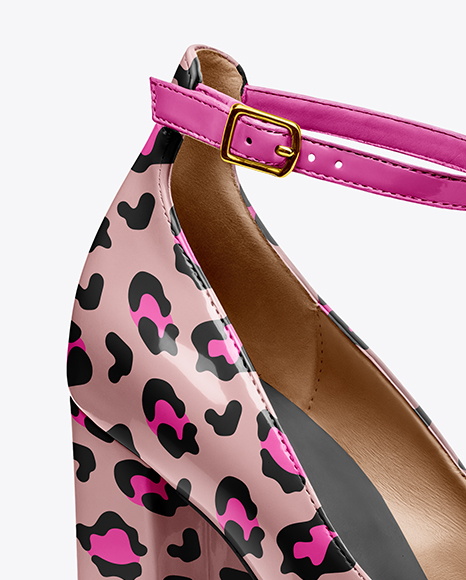Pair of Platform Heels Mockup
