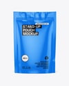 Glossy Stand Up Pouch Mockup