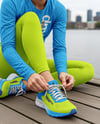 Woman Wearing In Running Kit Mockup