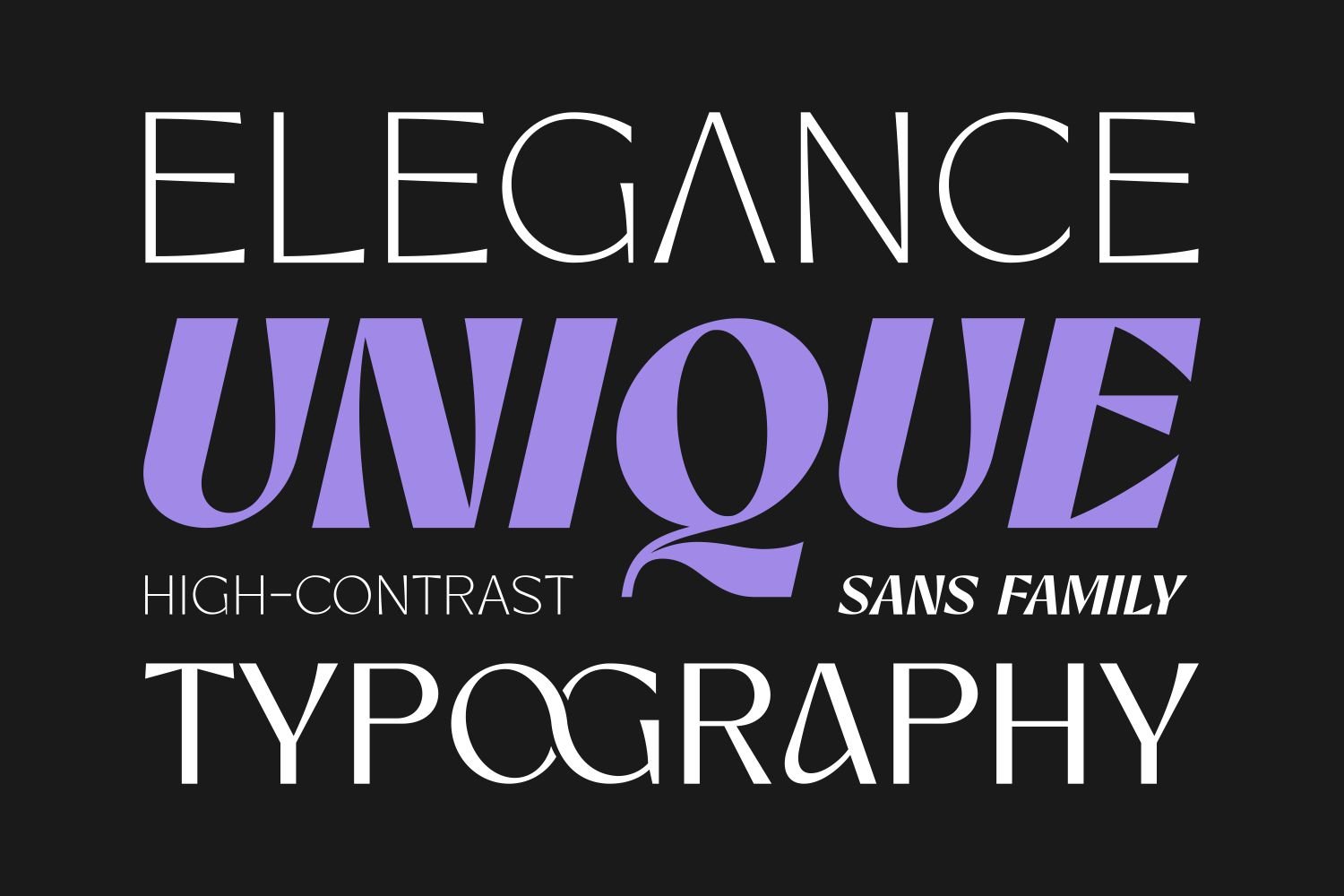 Artezy - Elegant Sans Serif Font Family