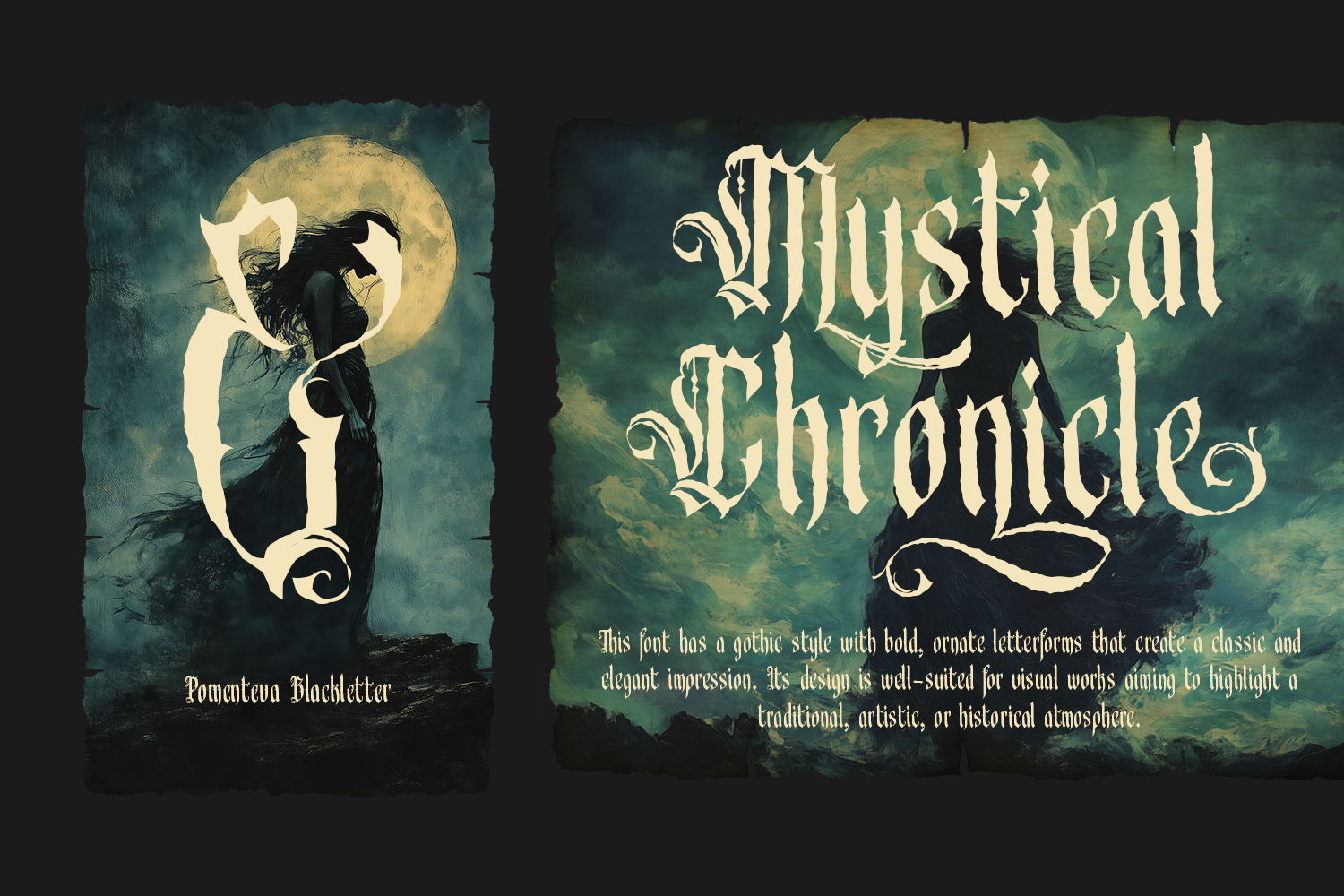 Pomenteva - Blackletter Font