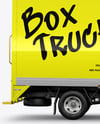 Box Truck Mockup - Side View