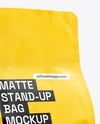 Matte Coffee Bag Mockup