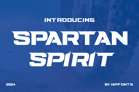 Spartan Spirit - Athletic Typeface - Speed fonts