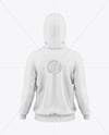 Men's Hoodie Mockup - Back View
