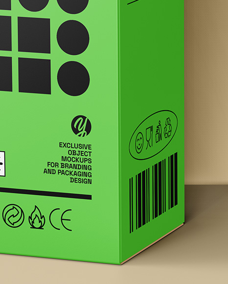 Two Paper Boxes Mockup
