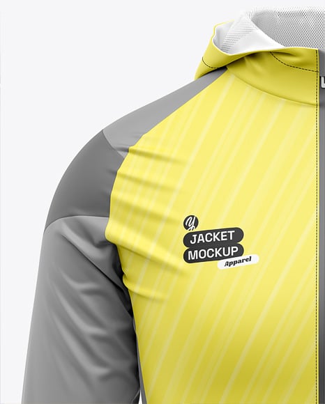 Hooded All Weather Jacket Mockup