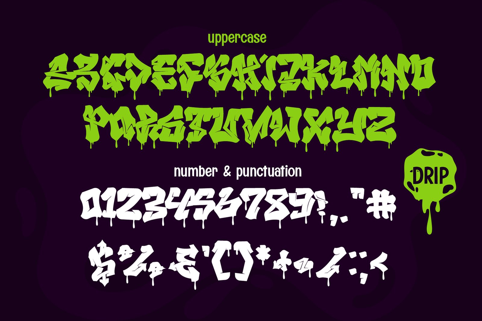 Melttrax – Urban Graffiti Font with Dripping Style
