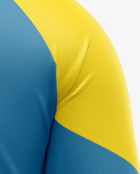 ¼ Zipper Mock Neck Long Sleeve Jersey