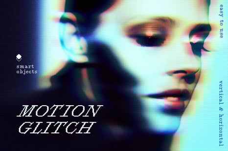 Motion Glitch Photo Effect - Add-Ons