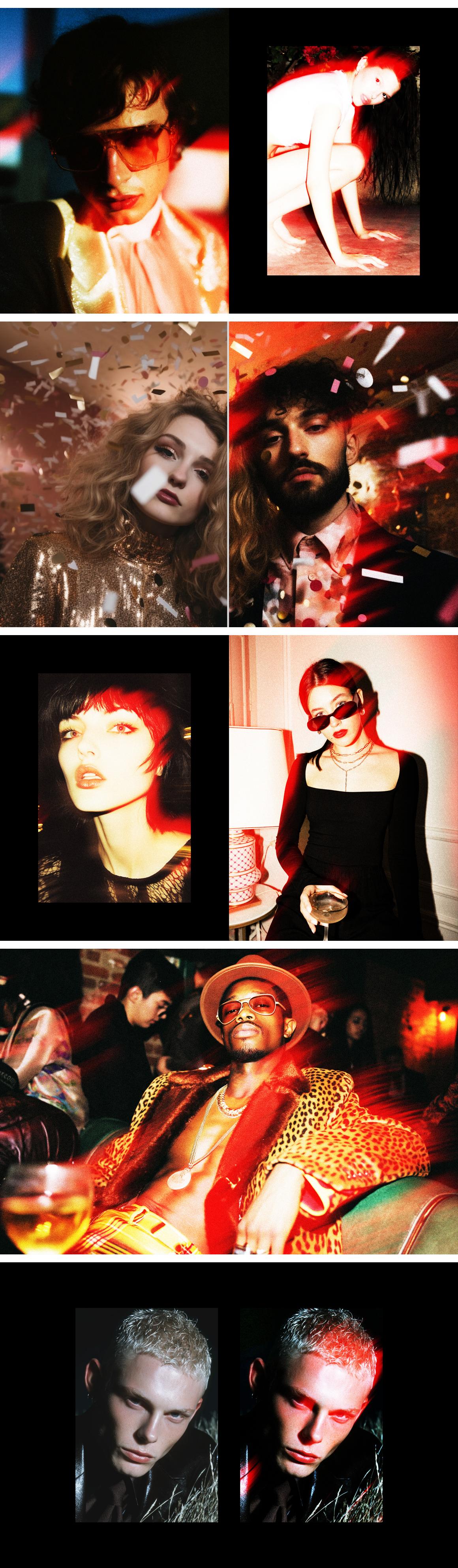 Acid Aura Blur Photo Effect