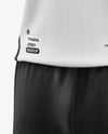 Soccer Kit Mockup - Back Half Side View