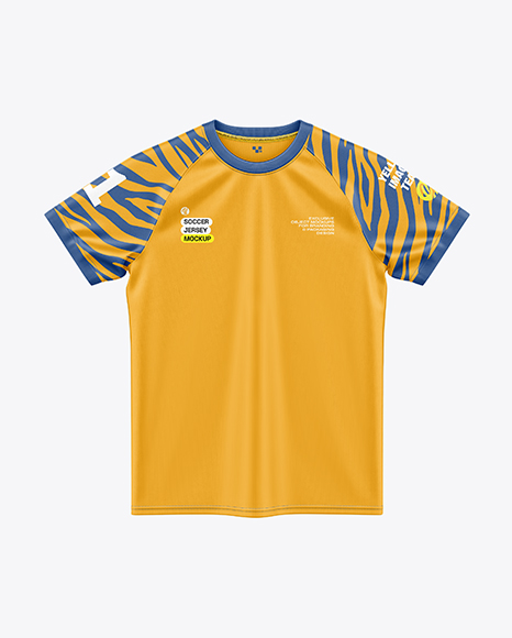 Raglan Jersey Mockup - Apparel mockups