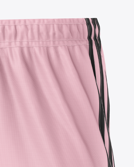Soccer Shorts Mockup - Half Side View