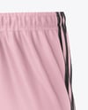 Soccer Shorts Mockup - Half Side View