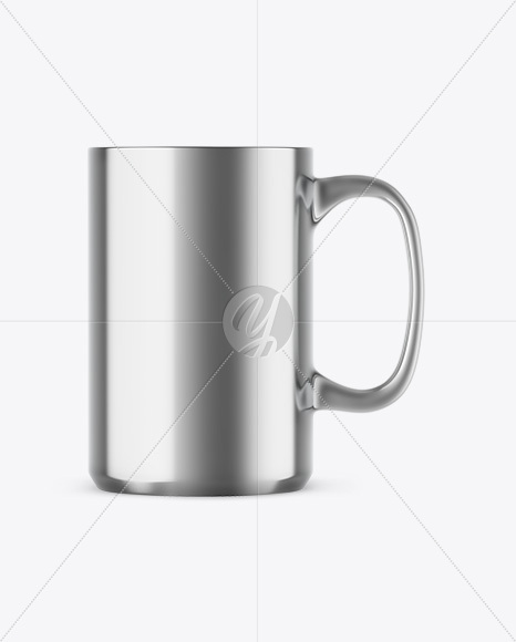 Metallic Mug Mockup