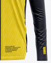 Full-Zip Long Sleeve Jersey Mockup