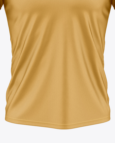 V-Neck Rugby Jersey Mockup - Front View