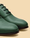 Pair of Women's Oxford Shoes Mockup
