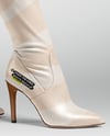 Pair of Over-The-Knee Boots on Women's Legs Mockup