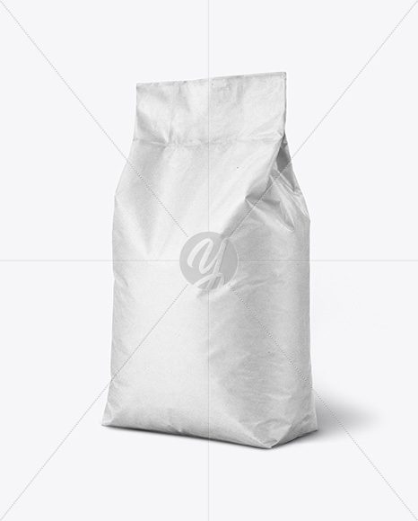 Kraft Paper Bag with Handle Mockup