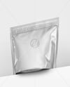 Metallic Stand-up Pouch Mockup