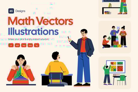 Math Illustrations Collection