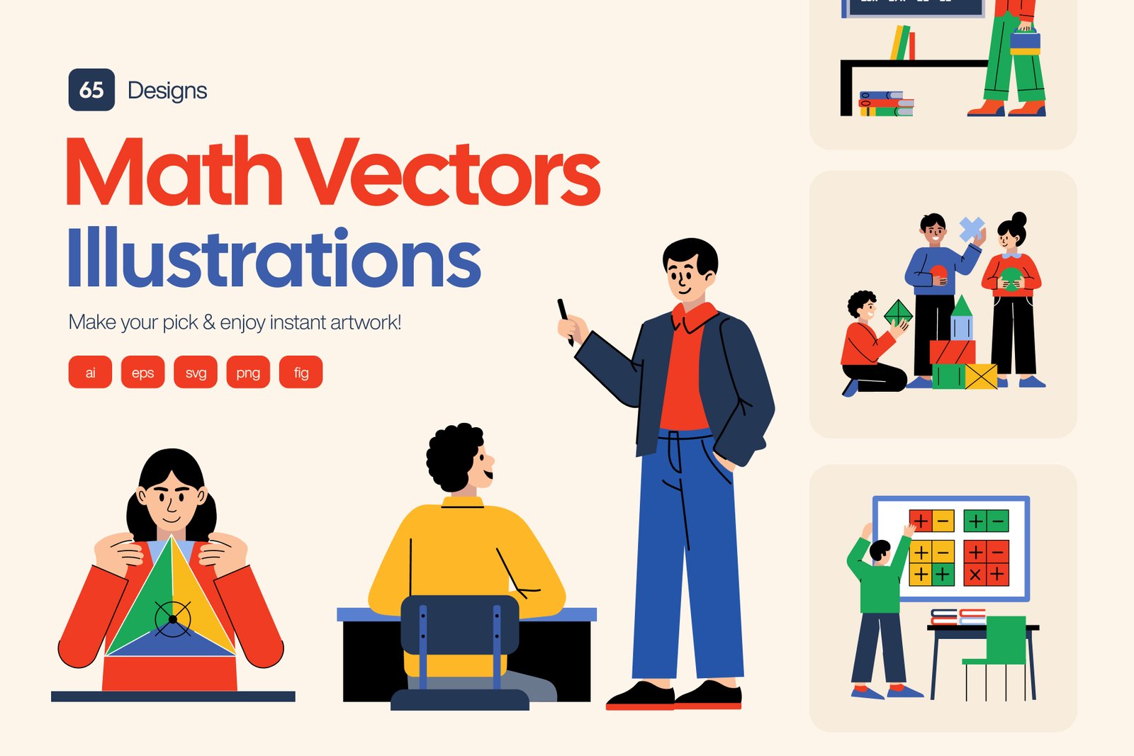 Math Illustrations Collection