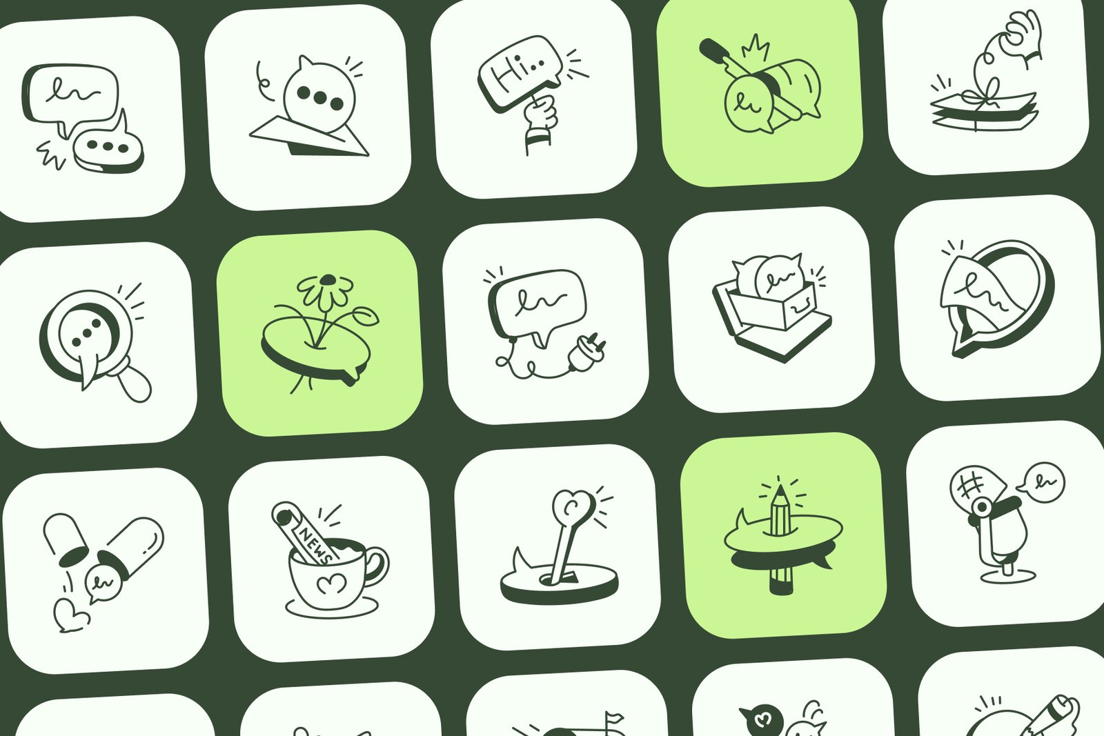 Communication and Conversation Icon