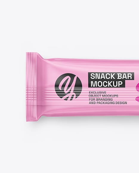 Matte Snack Package Mockup