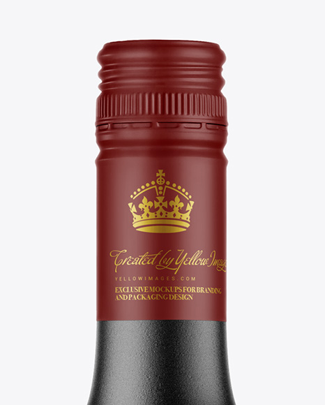 Ceramic Wine Bottle Mockup