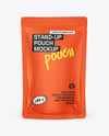 Matte Stand-up Pouch Mockup