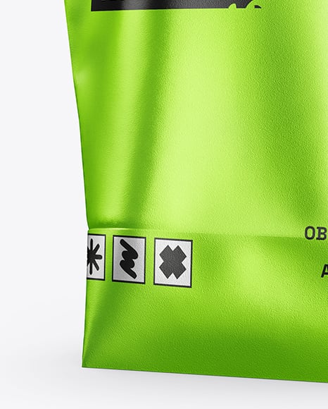 Metallized Paper Bag Mockup